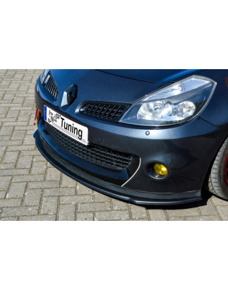Spoiler paraurti anteriore in abs  Renault Clio 3 RS Phase 1 (Cod. IN-INE-10210031RS-ABS-G)