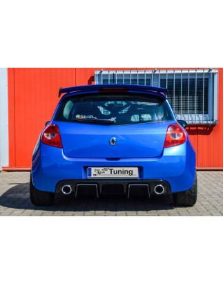 er Racing Diffusor   Renault Clio 3 RS Phase 2 (Cod. IN-INE-10210045BRSRT-ABS)
