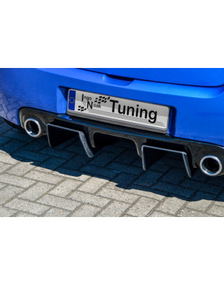 er Racing Diffusor   Renault Clio 3 RS Phase 2 (Cod. IN-INE-10210045BRSRT-ABS)