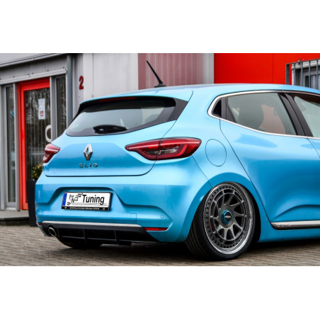 Sottoparaurti posteriore race look con flaps Renault Clio 5 (Cod. IN-INE-10210045DRT-ABS)
