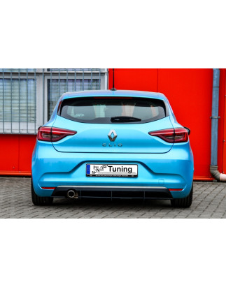 Sottoparaurti posteriore race look con flaps Renault Clio 5 (Cod. IN-INE-10210045DRT-ABS)