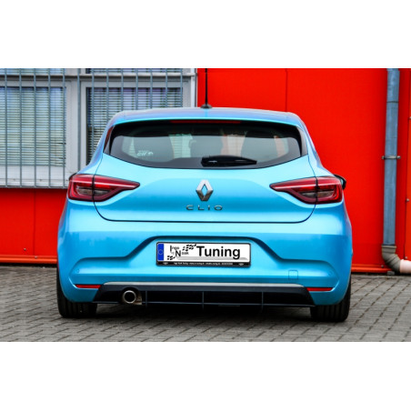 Sottoparaurti posteriore race look con flaps Renault Clio 5 (Cod. IN-INE-10210045DRT-ABS)