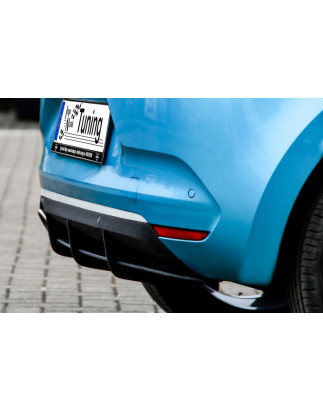Sottoparaurti posteriore race look con flaps Renault Clio 5 (Cod. IN-INE-10210045DRT-ABS)