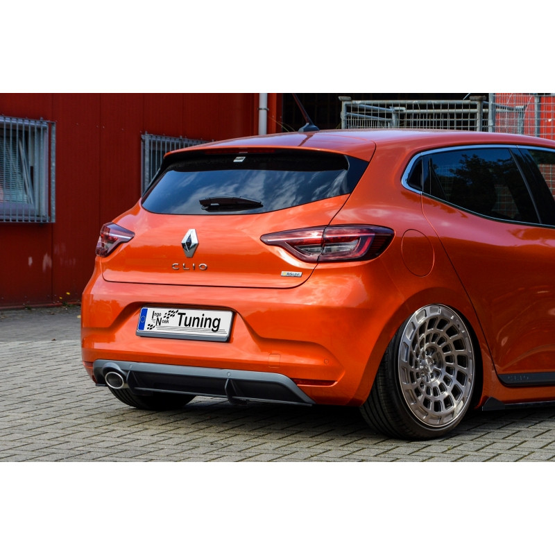 Sottoparaurti posteriore race look con flaps Renault Clio 5 R.S.-Line (Cod. IN-INE-10210045DSRT-ABS)