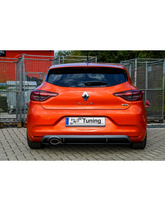 Sottoparaurti posteriore race look con flaps Renault Clio 5 R.S.-Line (Cod. IN-INE-10210045DSRT-ABS)