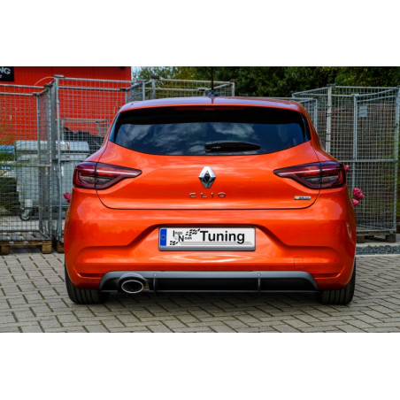 Sottoparaurti posteriore race look con flaps Renault Clio 5 R.S.-Line (Cod. IN-INE-10210045DSRT-ABS)