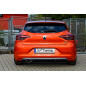 Sottoparaurti posteriore race look con flaps Renault Clio 5 R.S.-Line (Cod. IN-INE-10210045DSRT-ABS)