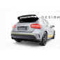 Splitter posteriore (con barre verticali) V.1 Mercedes-Benz GLA 45 AMG (Cod. M-ME-GLA-156-AMG-RD1+RD