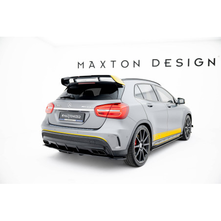Splitter posteriore (con barre verticali) V.1 Mercedes-Benz GLA 45 AMG (Cod. M-ME-GLA-156-AMG-RD1+RD