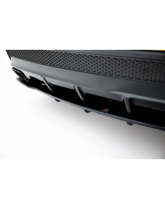 Splitter posteriore (con barre verticali) V.1 Mercedes-Benz GLA 45 AMG (Cod. M-ME-GLA-156-AMG-RD1+RD