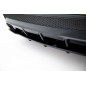 Splitter posteriore (con barre verticali) V.1 Mercedes-Benz GLA 45 AMG (Cod. M-ME-GLA-156-AMG-RD1+RD