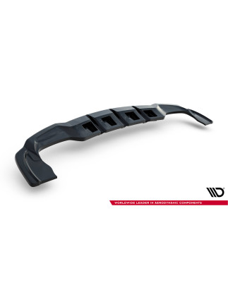 Splitter posteriore (con barre verticali) V.1 Mercedes-Benz GLA 45 AMG (Cod. M-ME-GLA-156-AMG-RD1+RD