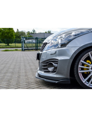 Spoiler paraurti anteriore in abs con flaps laterali Suzuki Swift Sport FZ/NZ (Cod. IN-INE-10220031W