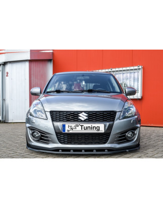 Spoiler paraurti anteriore in abs con flaps laterali Suzuki Swift Sport FZ/NZ (Cod. IN-INE-10220031W