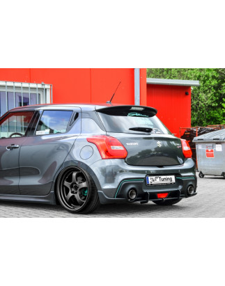 Sottoparaurti posteriore race look con flaps Suzuki Swift Sport RZ/AZ (Cod. IN-INE-10220045BRT-ABS)