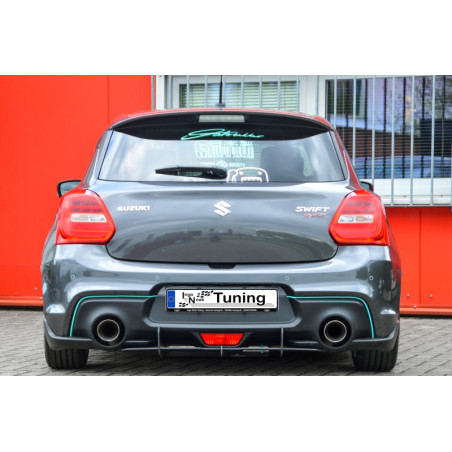 Sottoparaurti posteriore race look con flaps Suzuki Swift Sport RZ/AZ (Cod. IN-INE-10220045BRT-ABS)