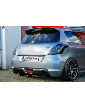 Sottoparaurti posteriore race look con flaps Suzuki Swift Sport FZ/NZ (Cod. IN-INE-10220045RT-ABS)