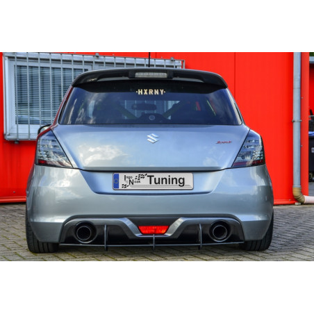 Sottoparaurti posteriore race look con flaps Suzuki Swift Sport FZ/NZ (Cod. IN-INE-10220045RT-ABS)