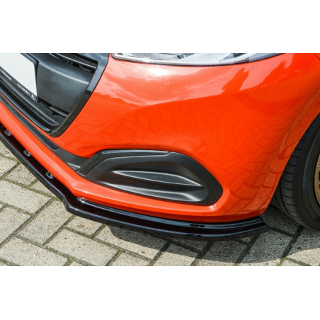 Spoiler paraurti anteriore in abs Peugeot 208 Facelift (Cod. IN-INE-10240031-ABS)