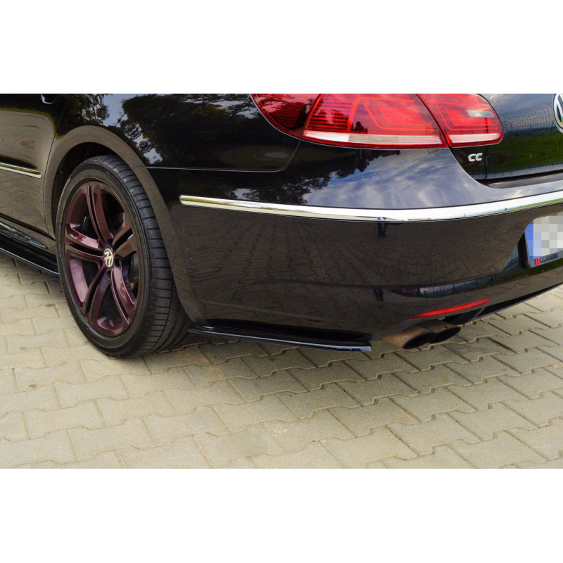Splitters posteriori laterali VOLKSWAGEN CC R-LINE (Cod. M-VW-CC-1F-RLINE-RSD1G)