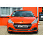 Spoiler paraurti anteriore in abs Peugeot 208 Facelift (Cod. IN-INE-10240031-ABS)