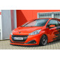 Spoiler paraurti anteriore in abs Peugeot 208 Facelift (Cod. IN-INE-10240031-ABS-C)