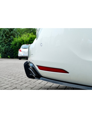 Sottoparaurti posteriore race look con flaps( adatto solo per station wagon SW GT +GT-Line) Peugeot 