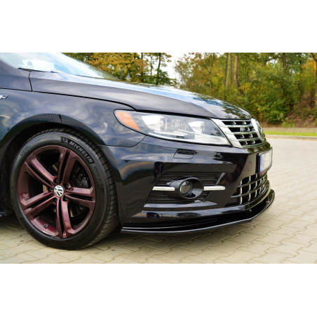 SPLITTER ANTERIORE VOLKSWAGEN CC R-LINE (Cod. M-VW-CC-1F-RLINE-FD1G)
