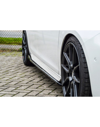 minigonne con flaps    ( adatto solo per station wagon SW GT +GT-Line) Peugeot 308II GT GTI GT-Line 