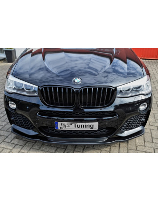 Spoiler paraurti anteriore in abs BMW X4 F26 (Cod. IN-INE-10300231X3BMP-ABS-G-2)