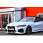 Spoiler paraurti anteriore in abs con flaps laterali BMW 4er G22 + G23 M440i+M440D (Cod. IN-INE-1031