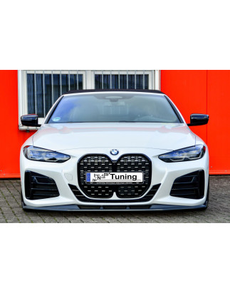 Spoiler paraurti anteriore in abs con flaps laterali BMW 4er G22 + G23 M440i+M440D (Cod. IN-INE-1031