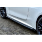 Set minigonne con flaps laterali posteriori BMW 4er G22 + G23 M440i+M440D (Cod. IN-INE-10310050BWH-A