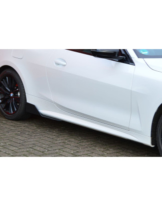 er Minigonne con flaps laterali per den Heckbereich BMW 4er G22 + G23 (Cod. IN-INE-10310050WHRT-ABS