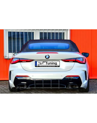 Estrattore posteriore race look mit 6 Finnen  BMW 4er G22 + G23 M440i+M440D (Cod. IN-INE-10310945BRT