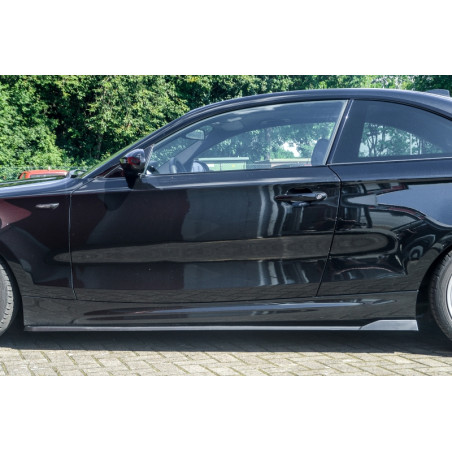 Set minigonne laterali Cup look con flaps BMW 1er E82//88 (Cod. IN-INE-10320050BM-W-ABS-G)