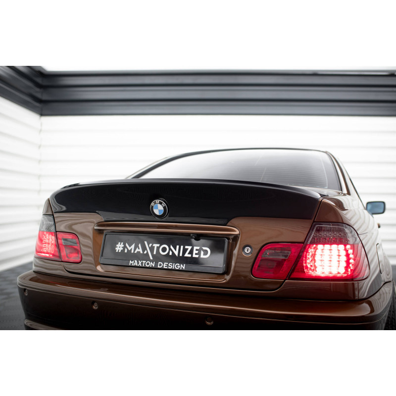 Spoiler posteriore BMW 3 E46 COUPE M3 CSL LOOK (FOR PAINTING) (Cod. M-BM-3-46-C-CSL-H1A) Spoiler posteriore BMW 3 E46 COUPE M3 CSL LOOK (FOR PAINTING) (Cod. M-BM-3-46-C-CSL-H1A)