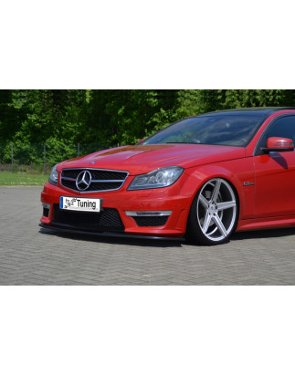 Spoiler paraurti anteriore in abs MercedesBenz C63 AMG 204 (Cod. IN-INE-10350031-ABS-C)