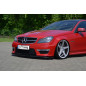 Spoiler paraurti anteriore in abs MercedesBenz C63 AMG 204 (Cod. IN-INE-10350031-ABS-C)