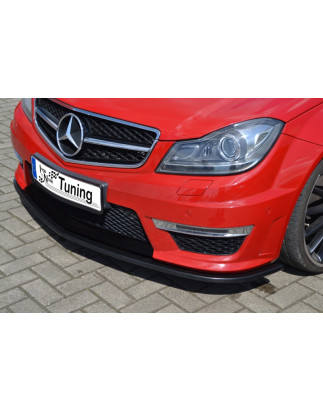 Spoiler paraurti anteriore in abs MercedesBenz C63 AMG 204 (Cod. IN-INE-10350031-ABS-G)