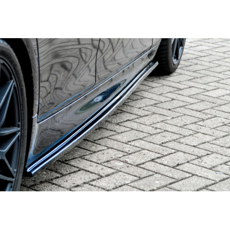 Set minigonne laterali Cup look BMW 5er F10 + F11 (Cod. IN-INE-10350050-EBM-FBM-ABS-C)