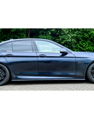 Set minigonne laterali Cup look BMW 5er F10 + F11 (Cod. IN-INE-10350050-EBM-FBM-ABS-G)