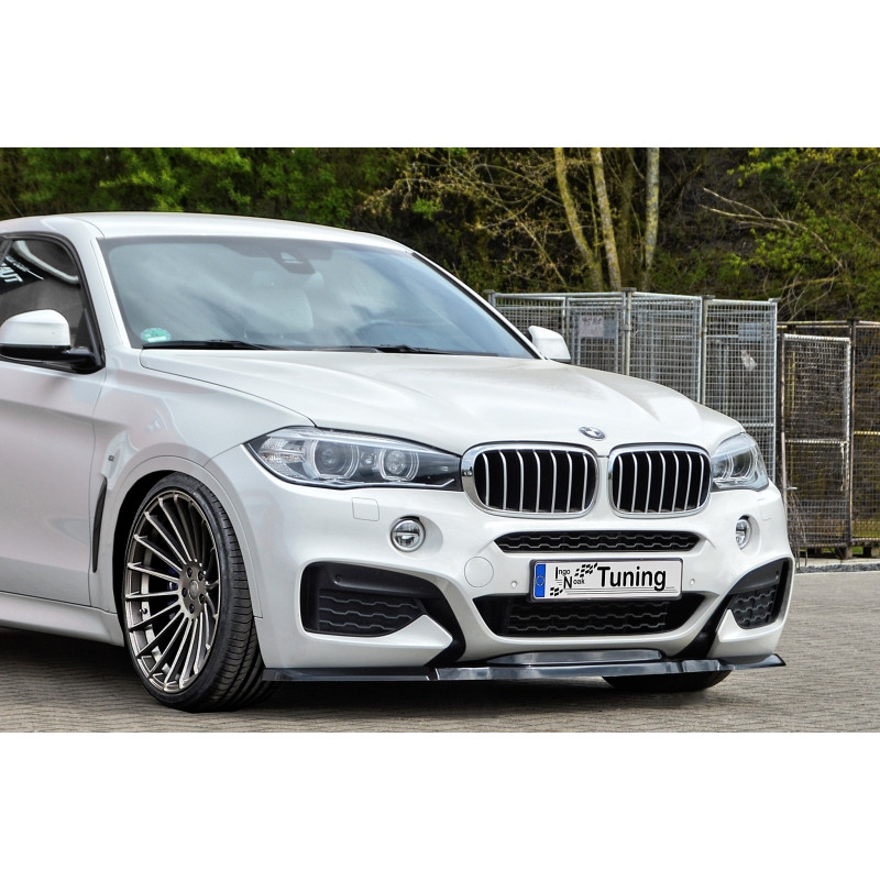 Spoiler paraurti anteriore in abs BMW X6 F16 (Cod. IN-INE-10360231X6MP-ABS-G)