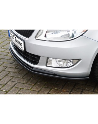 Spoiler paraurti anteriore in abs  Skoda Fabia II  Facelift (Cod. IN-INE-10400031-ABS)