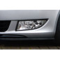 Spoiler paraurti anteriore in abs  Skoda Fabia II  Facelift (Cod. IN-INE-10400031-ABS-G)