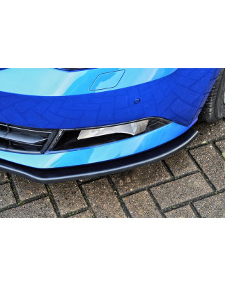 Spoiler paraurti anteriore in abs  Skoda Fabia III  NJ (Cod. IN-INE-10400031B-ABS)