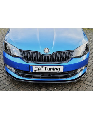Spoiler paraurti anteriore in abs  Skoda Fabia III  NJ (Cod. IN-INE-10400031B-ABS)
