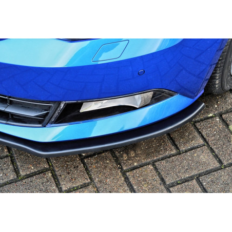 Spoiler paraurti anteriore in abs  Skoda Fabia III  NJ (Cod. IN-INE-10400031B-ABS-C)