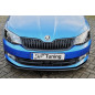 Spoiler paraurti anteriore in abs  Skoda Fabia III  NJ (Cod. IN-INE-10400031B-ABS-G)