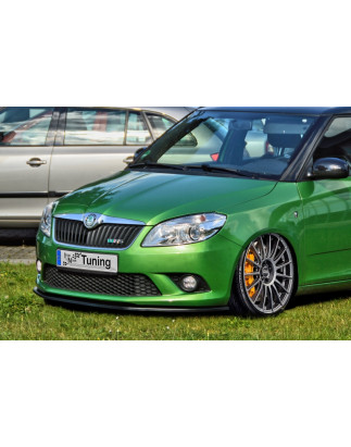 Spoiler paraurti anteriore in abs  Skoda Fabia RS II (Cod. IN-INE-10400031RS-ABS-C)
